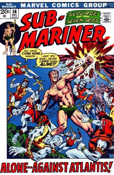 Sub-Mariner #56 cover