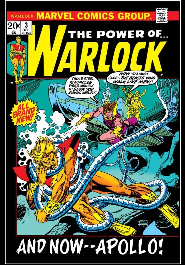 Warlock #3 cover
