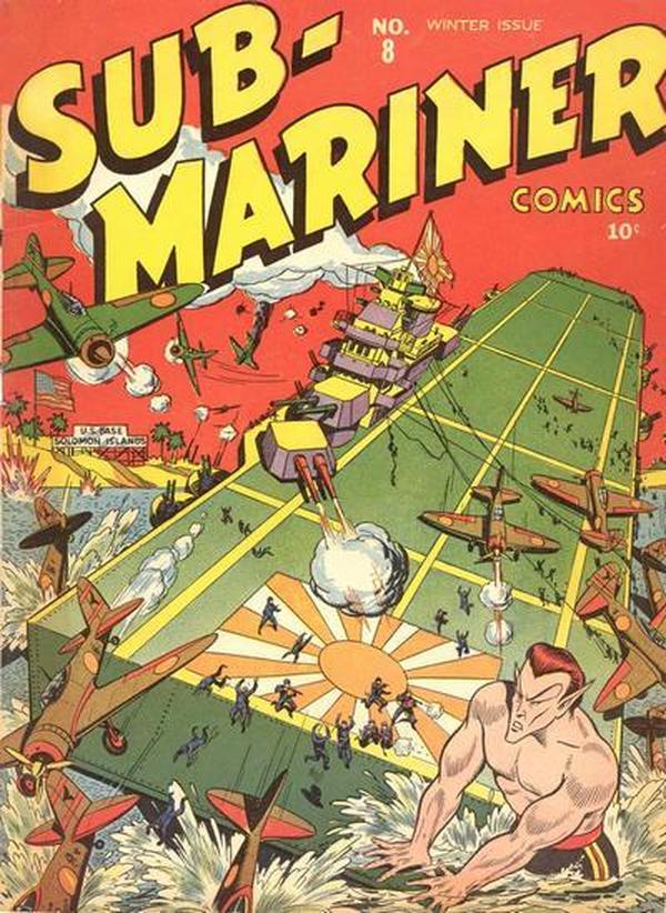Sub-Mariner Comics #8 cover
