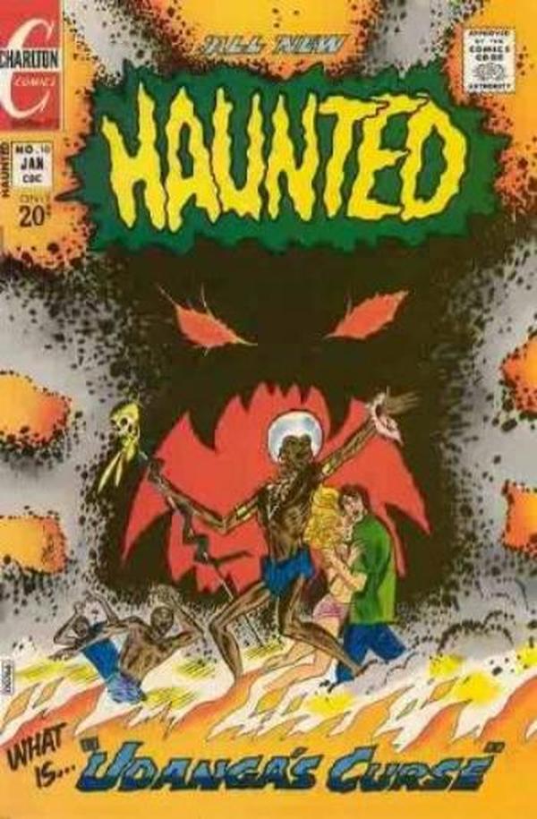 Haunted #10 cover