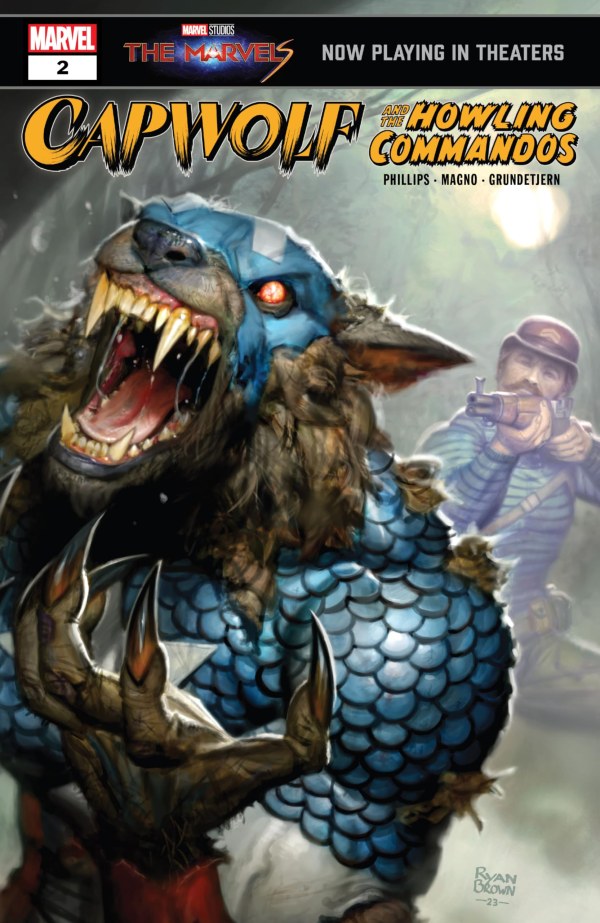 Capwolf & the Howling Commandos #2 cover