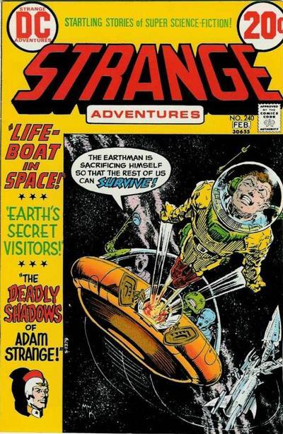 Strange Adventures #240 cover