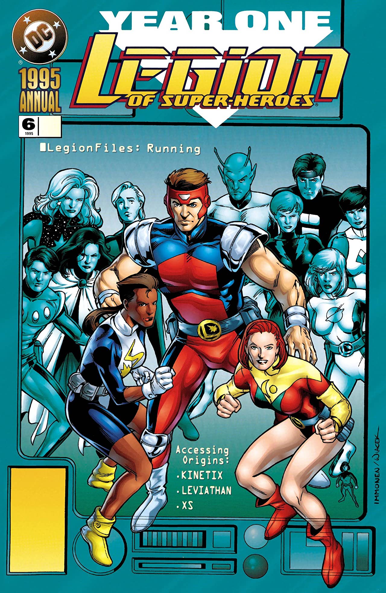 Legion of Super-Heroes Annual #6 cover