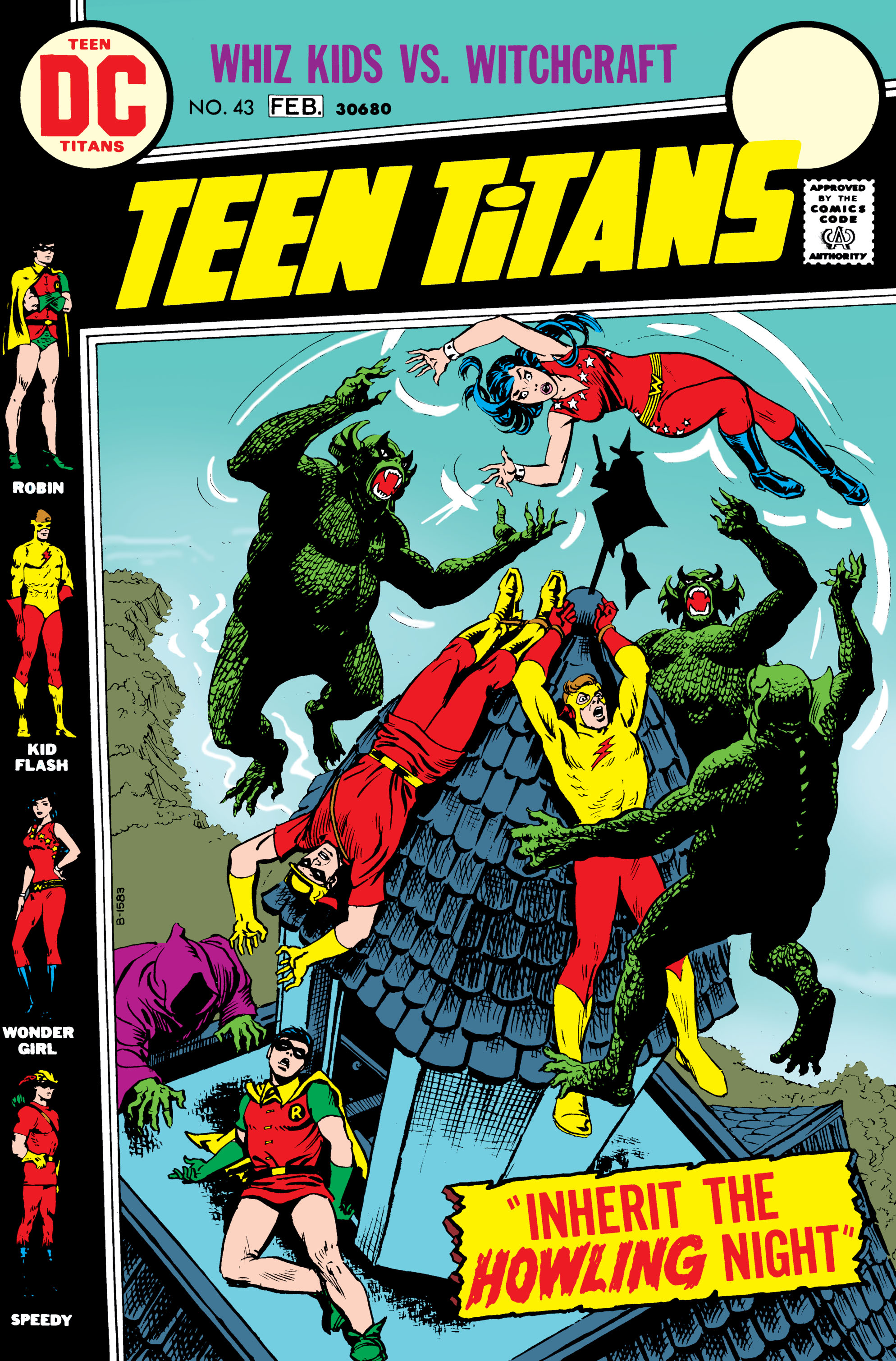Teen Titans #43 cover