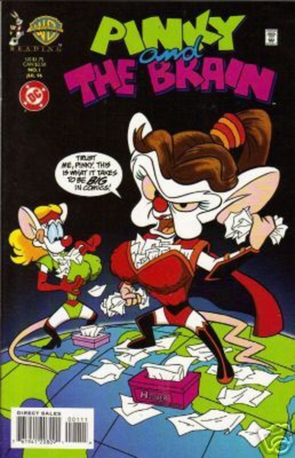 Pinky and the Brain #1 cover