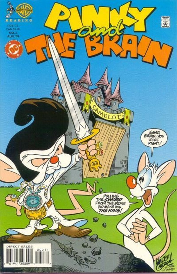 Pinky and the Brain #2 cover