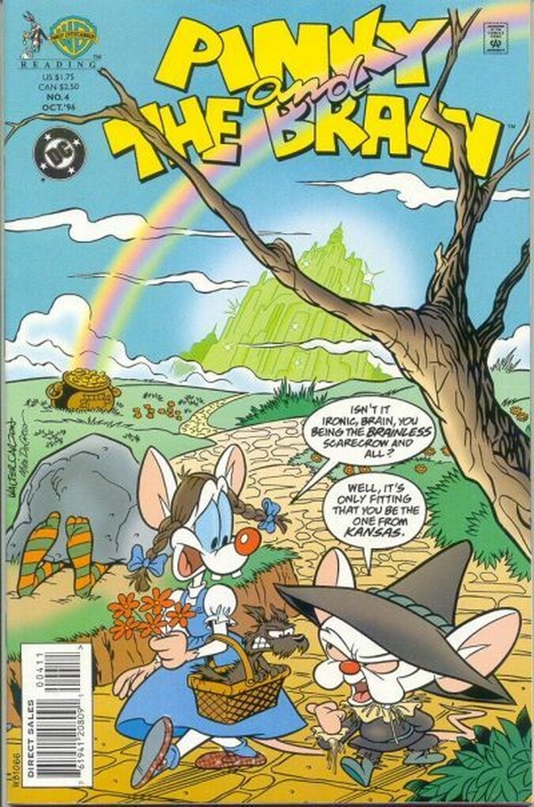 Pinky and the Brain #4 cover