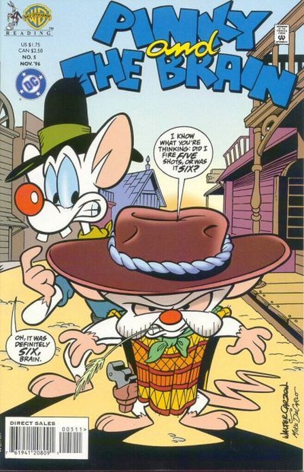Pinky and the Brain #5 cover