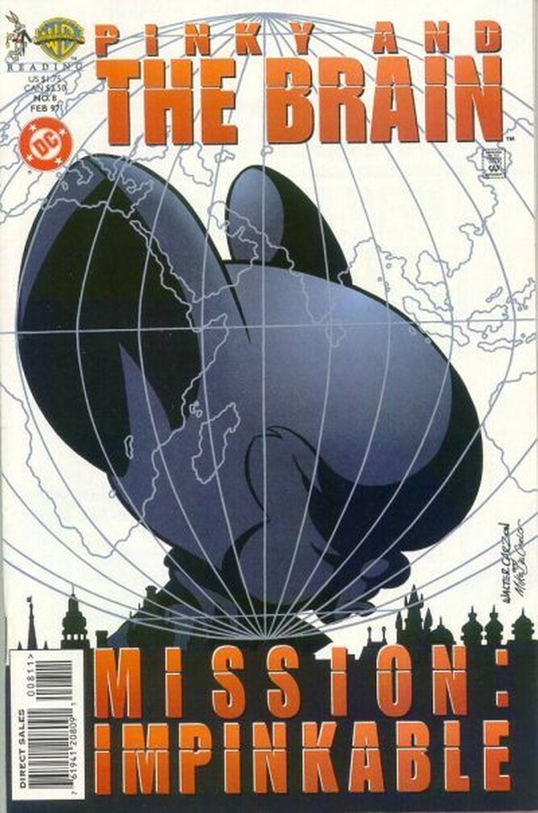 Pinky and the Brain #8 cover