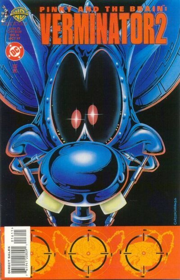 Pinky and the Brain #16 cover