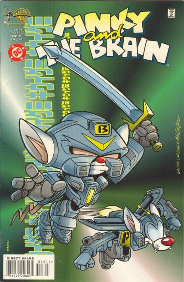 Pinky and the Brain #18 cover
