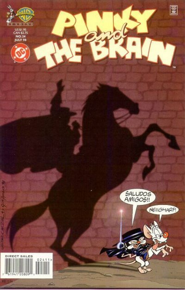 Pinky and the Brain #24 cover
