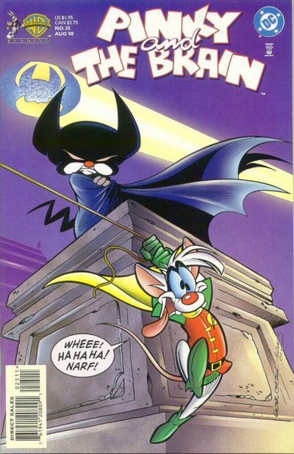 Pinky and the Brain #25 cover