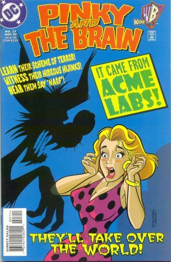 Pinky and the Brain #27 cover
