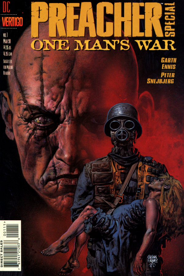 Preacher Special: One Man's War #1 cover