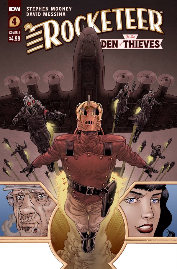 The Rocketeer: In the Den of Thieves #4 cover