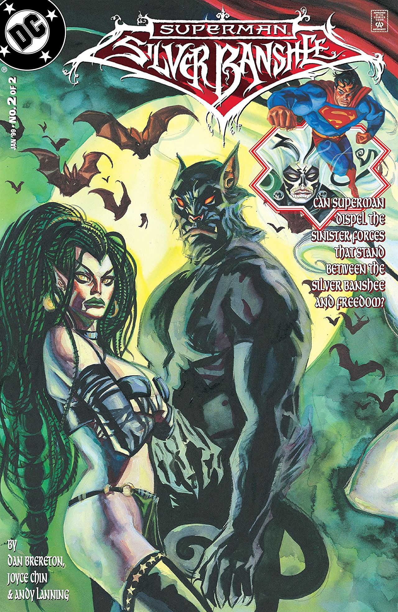 Superman: Silver Banshee #2 cover