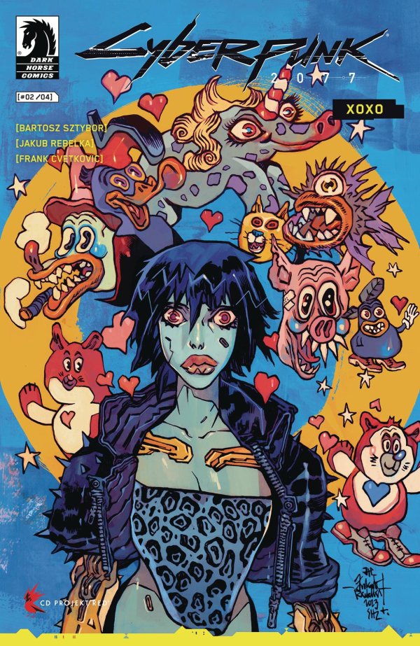 Cyberpunk 2077: XOXO #2 cover