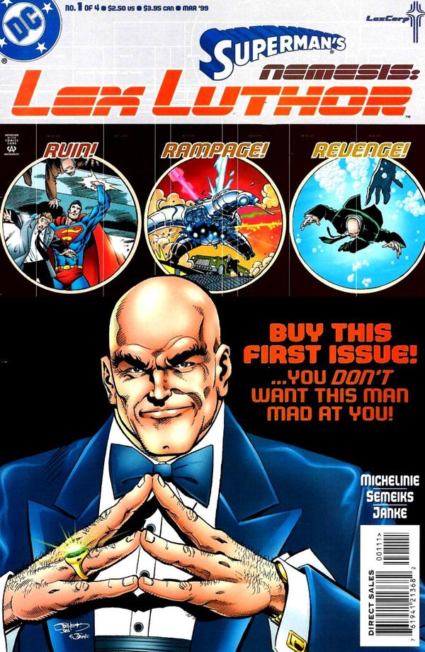 Superman's Nemesis: Lex Luthor #1 cover