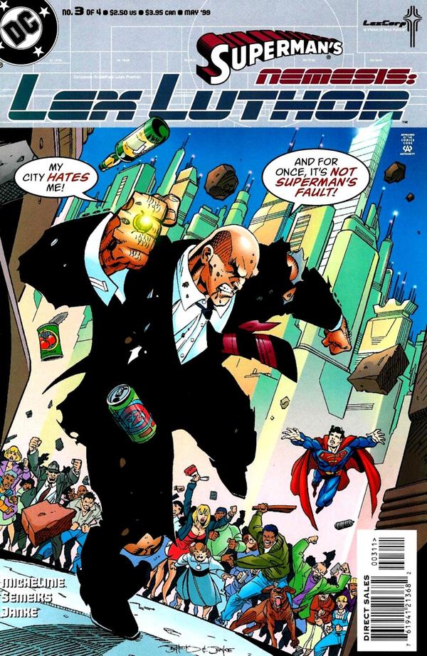 Superman's Nemesis: Lex Luthor #3 cover