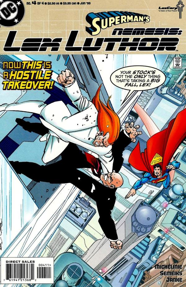Superman's Nemesis: Lex Luthor #4 cover