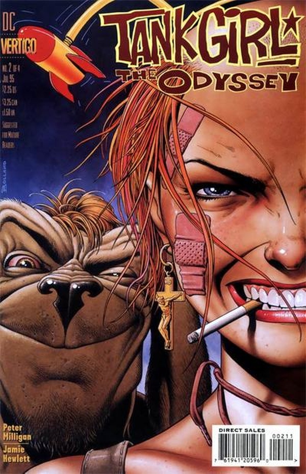 Tank Girl: The Odyssey #2 cover