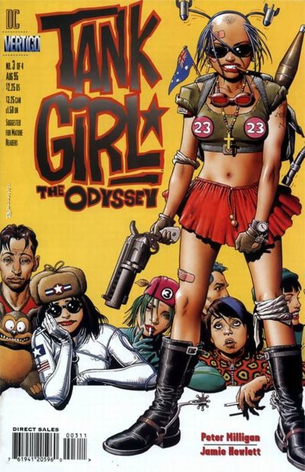 Tank Girl: The Odyssey #3 cover