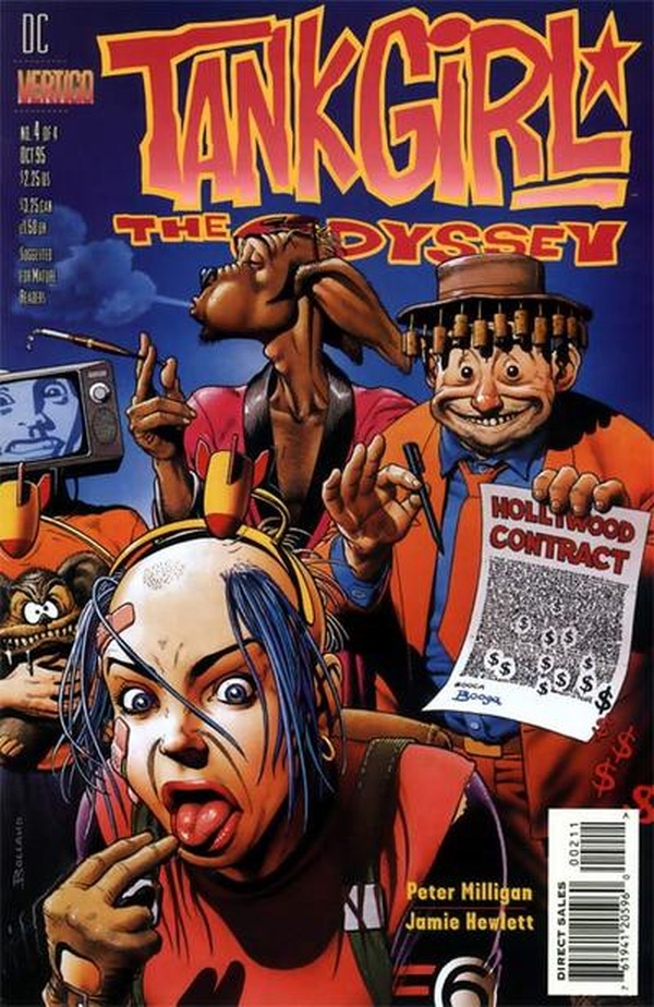Tank Girl: The Odyssey #4 cover