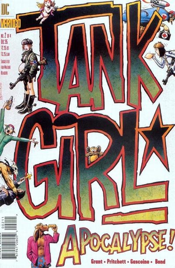Tank Girl: Apocalypse #2 cover
