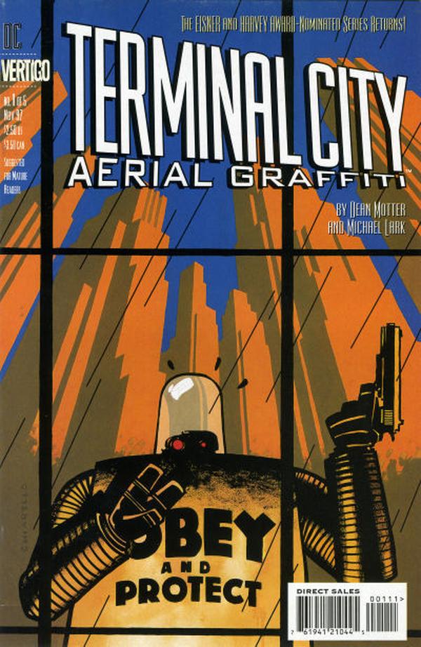 Terminal City: Aerial Graffiti #1 cover
