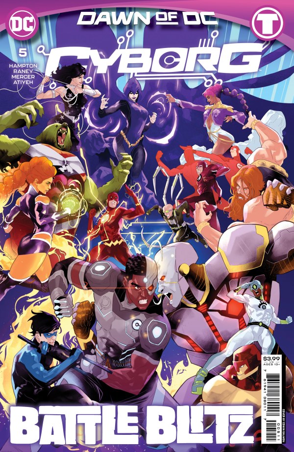 Cyborg #5 cover