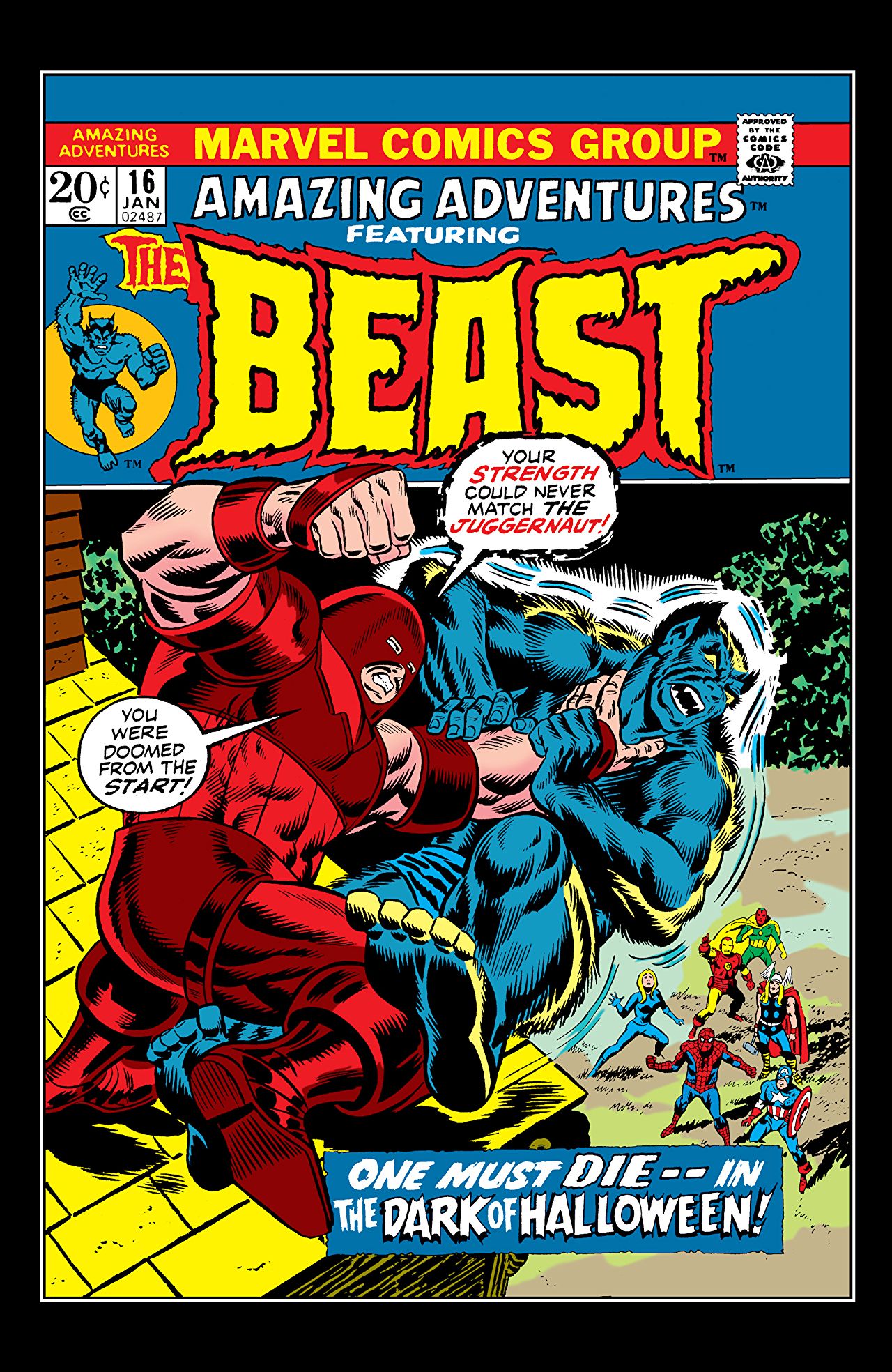 Amazing Adventures #16 cover