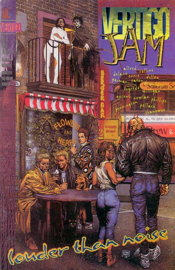 Vertigo Jam #1 cover