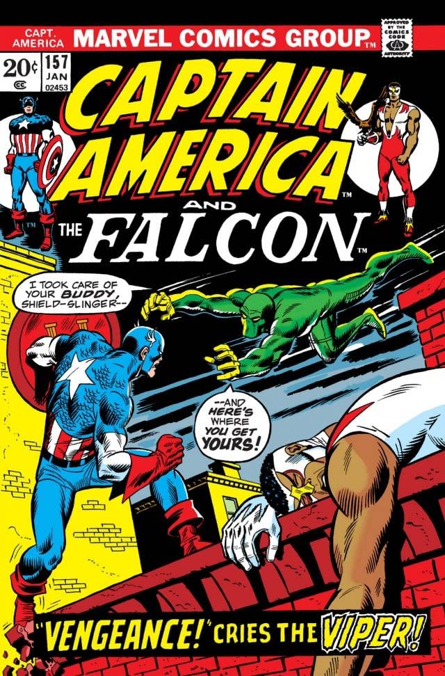Captain America #157 cover