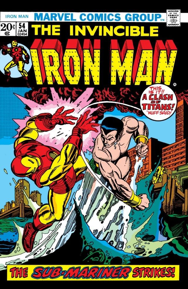 Iron Man #54 cover