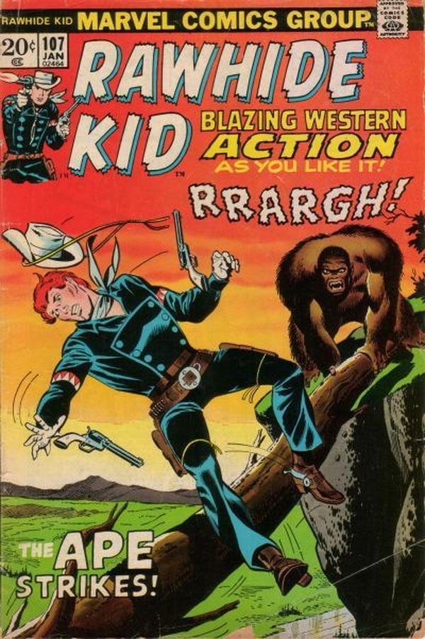 The Rawhide Kid #107 cover