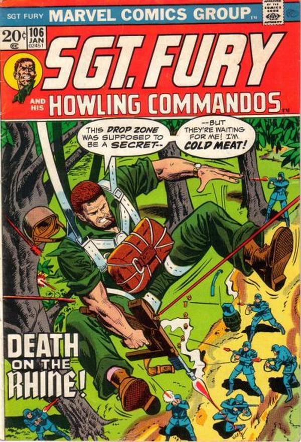 Sgt. Fury #106 cover