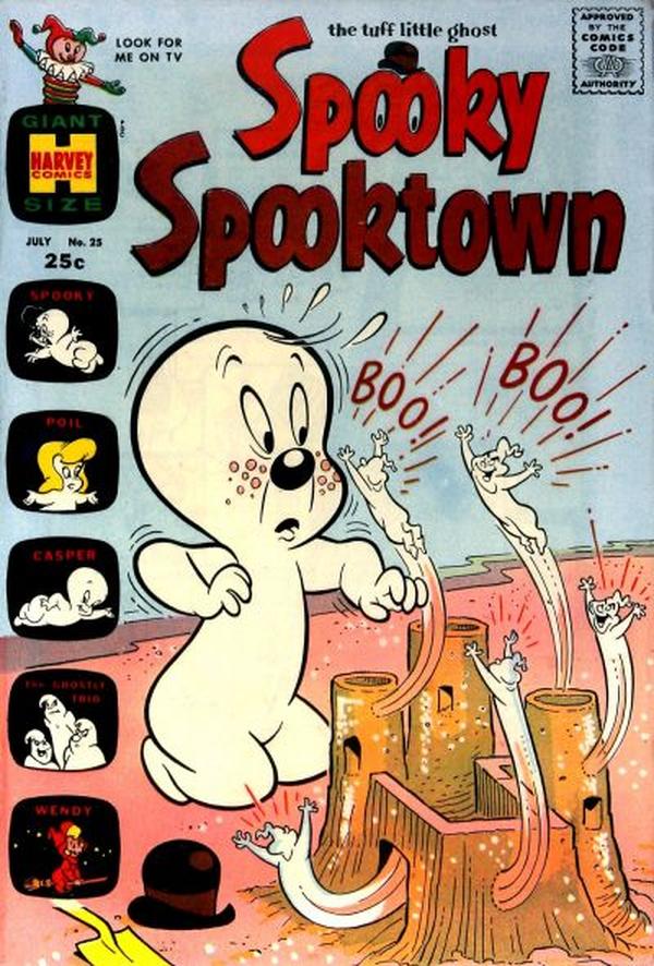Spooky Spooktown #25 cover