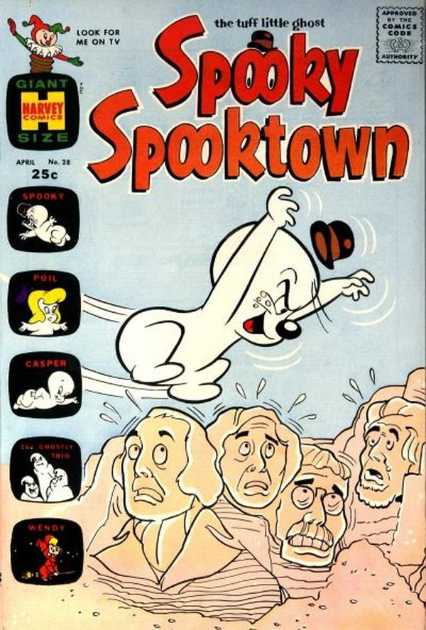 Spooky Spooktown #28 cover