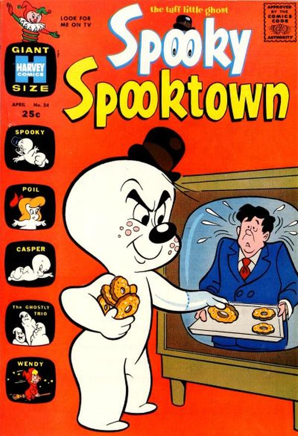 Spooky Spooktown #34 cover