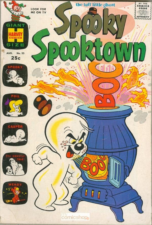 Spooky Spooktown #35 cover