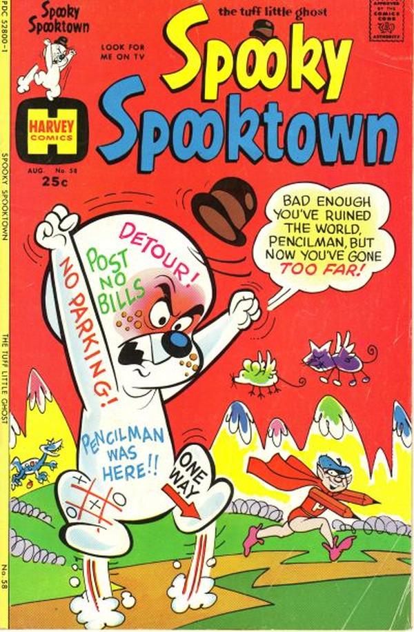 Spooky Spooktown #58 cover