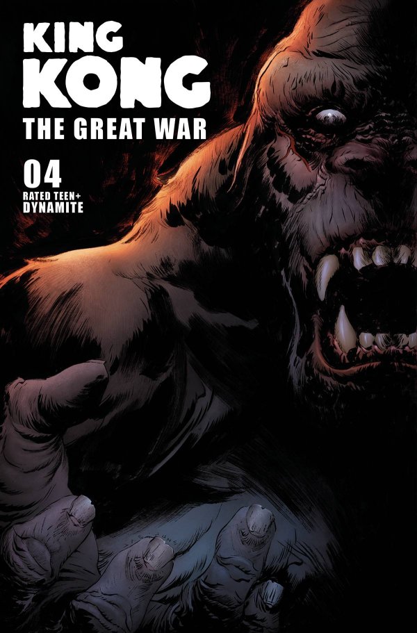 Kong: The Great War #4 cover
