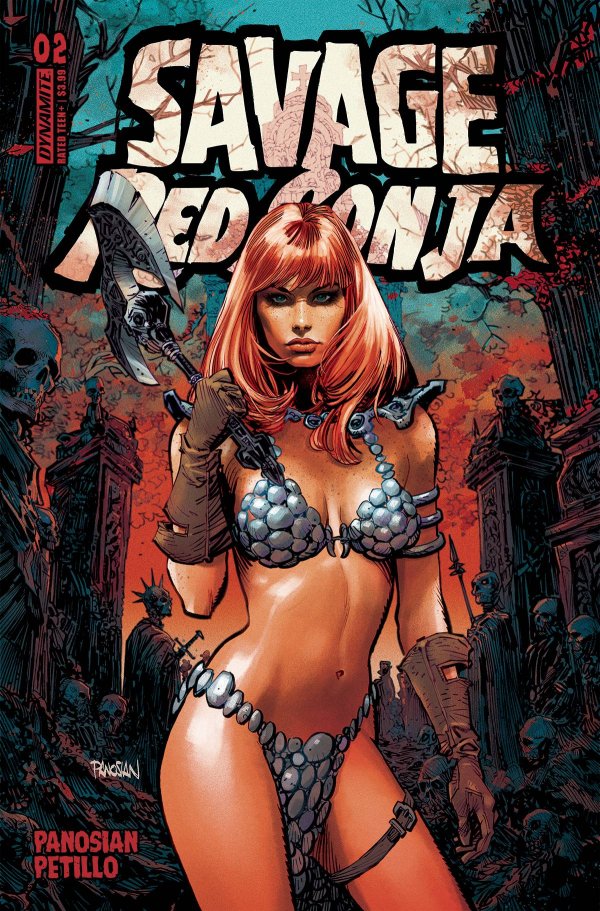 Savage Red Sonja #2 cover
