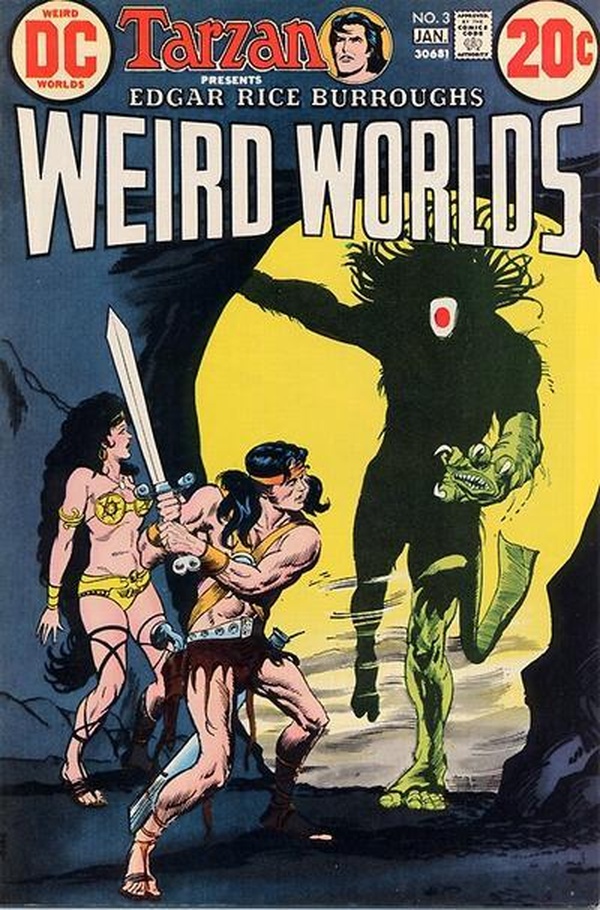 Weird Worlds #3 cover