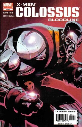 X-Men: Colossus Bloodline #1 cover
