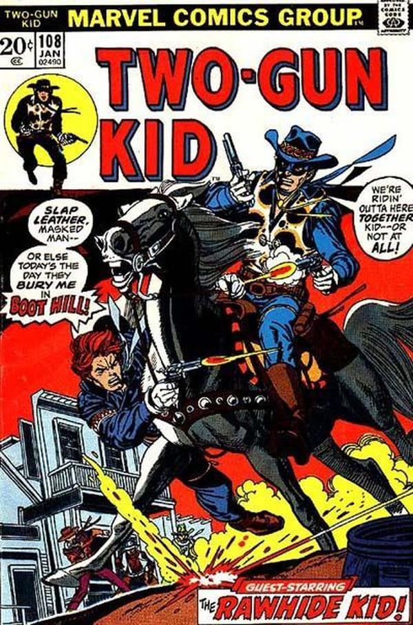 Two Gun Kid #108 cover