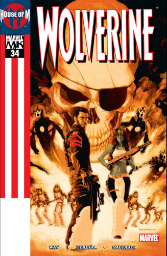 Wolverine #34 cover