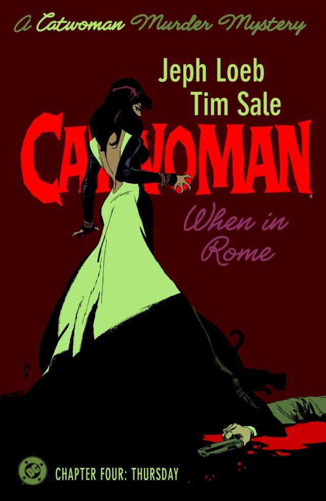 Catwoman: When in Rome #4 cover