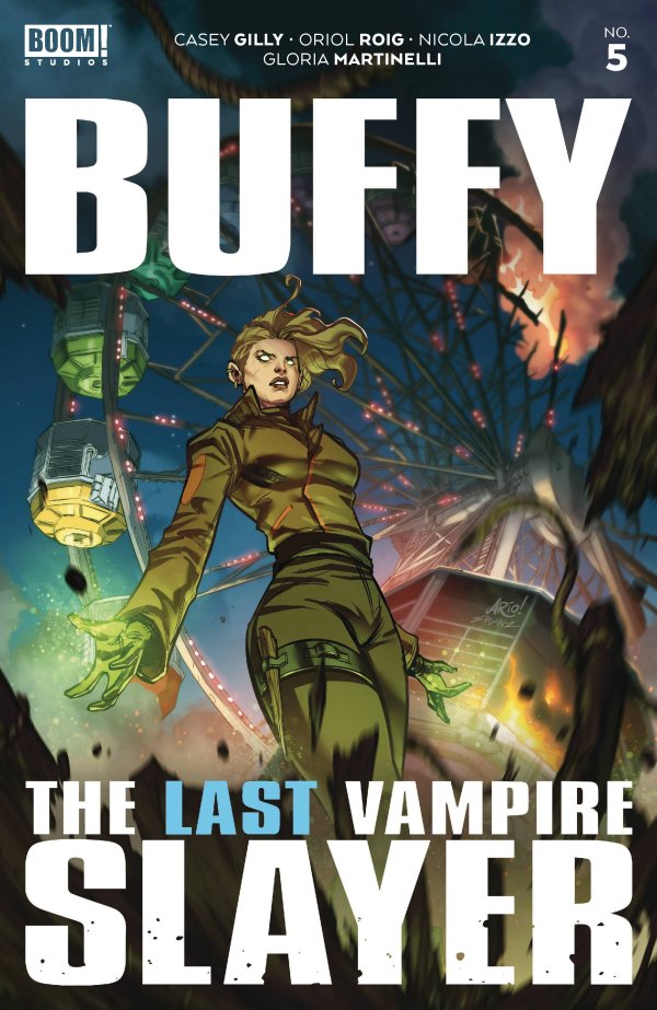 Buffy the Last Vampire Slayer #5 cover